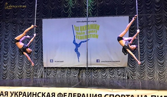 Показательное выступление дуэта Пантеры на Всеукраинском чемпионате